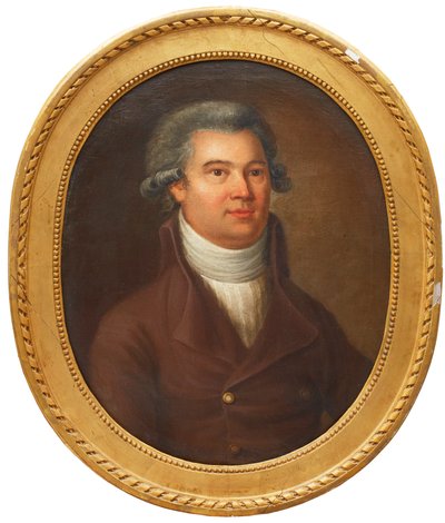 Portrait of Treasurer Pihl, Married to Mrs. Phil by Unbekannt Unbekannt